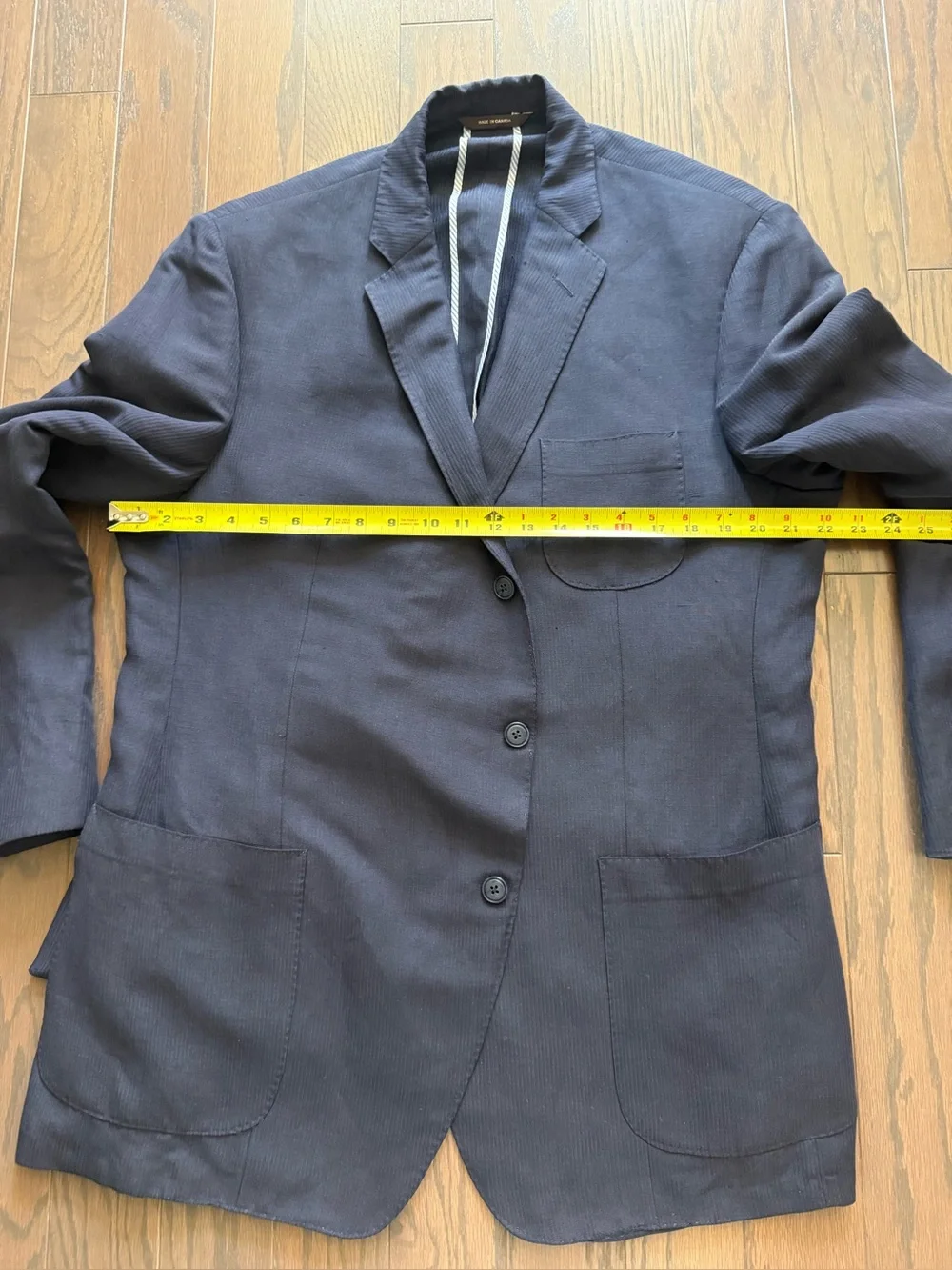 PAUL STUART Linen Silk Unlined 3-button Sport Coat Jacket Size 48 Tall/ Long